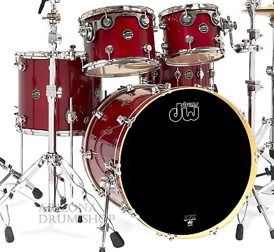 DW Performance Series 4 Pc. Drum Set Shell Pack Cherry Stain NEW! FREE SHIPPING! • $2999