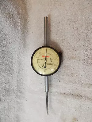 Vtg Starrett 25-2041 Dial Indicator 0-2  Range .001  - Works Great • $60