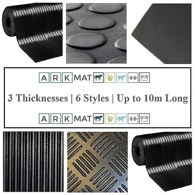 £12.95 • Buy Choose From 22 Styles, Size & Thickness Of Roll Mat Rubber Van Flooring Matting
