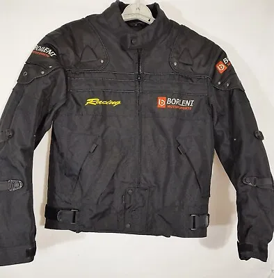 Borleni Motorcycle / Riding Jacket Waterproof Body Protective Armor Medium NWOT • $74.95