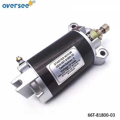 66T-81800 Starter For 40HP YAMAHA Outboard 66T-81800-03 E40X 2 Stroke Enduro • $116.96