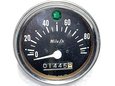 Tatung Eng. Co. Motorcycle Speedometer 3  100 MPH Vintage Gauge • $35.95