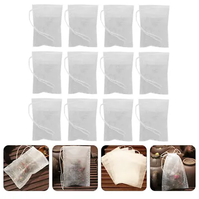 £4.22 • Buy Tea Bag Coffee Filter Bags Cold Brew Coffee Filters Bags White Corn Fiber