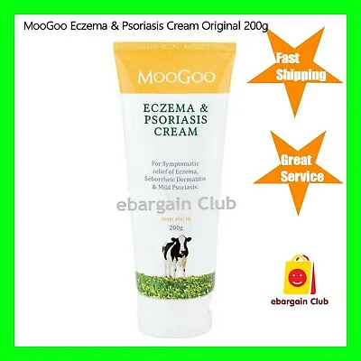 $39.99 • Buy MooGoo Eczema & Psoriasis Cream Original Formula 200g Moo Goo EBC