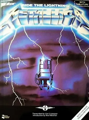 Metallica Guitar Tab / Tablature / ***brand New*** / Ride The Lightning Songbook • $24.98