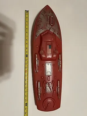 Vintage 1960's JFK PT 109 Plastic Toy Boat 25  Empire Blow Mold Torpedo Rare! • $79