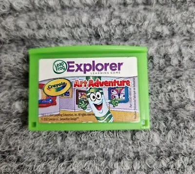 Leapfrog Explorer Crayola Art Adventure Leapad Game Cartridge • £11.99