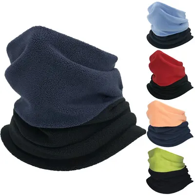 Winter Fleece Face Mask Neck Gaiter Warmer For Men Women Cold Weather Windproof • $6.99