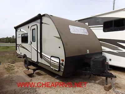 Used Short RV Small Camper Trailer Coleman Murphy Bed Sleep 4 LITE No Winnebago • $7999