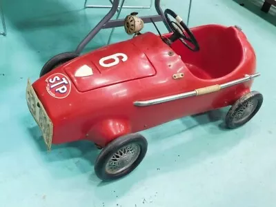 VINTAGE ITALIAN PINES Number 6 RACER PEDAL CAR IN GOOD ORIGINAL CONDITION  • $1499