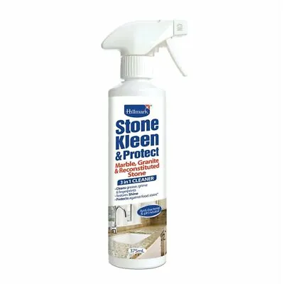 Hillmark 375ml Stone Kleen And Protect Marble Granite Cleaner • $22.48
