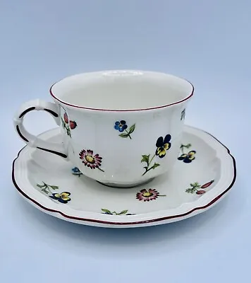 Villeroy & Boch Petite Fleur Tea Cup & Saucer Set • $14.99