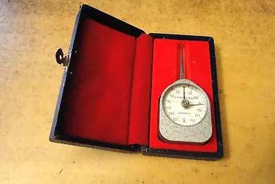 Scherr &Tumico Dynamometer Guage 0-150 Grammes Clean Working In Original Case • $12