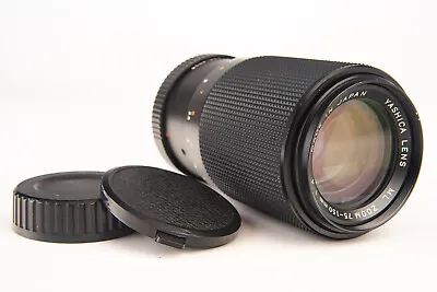 C/Y Mount Yashica ML 75-150mm F/4 Zoom Telephoto MF Lens With Caps V22 • $46.59