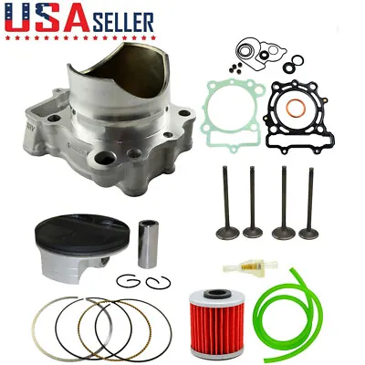 Cylinder Piston Ring Gasket Valves Kit 77mm For Kawasaki KX250F KXF250 2009-2016 • $294.99