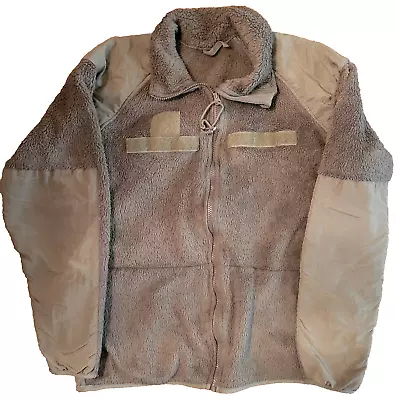 Army OCP Polartec Fleece Jacket Medium Regular Coyote Brown Gen III Cold Weather • $29.99
