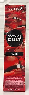 MATRIX SOCOLOR CULT SEMI-PERMANENT 4 OZ!!! (Select Color) • $9.99