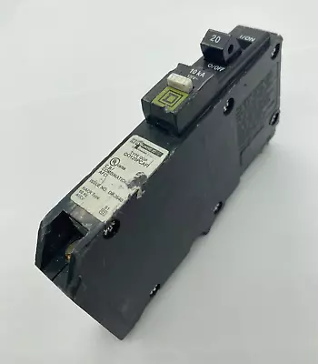Square D QO120PCAFI 20Amp 1 Pole 120V Plug In Arc Fault CAFI Combination Breaker • $24.89