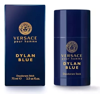 VERSACE DYLAN BLUE By Versace For Men Deodorant Stick 2.5 Oz 75 Ml NEW IN BOX • $27.95