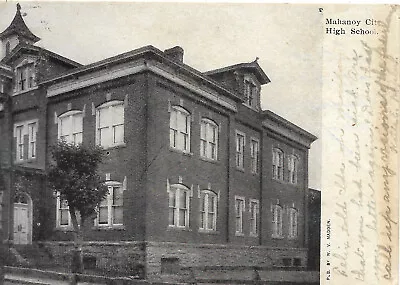 1906 Mahanoy City PA High School Only 1 @ebay; Undivded Back Card PENNSYLVANIA • $8.59