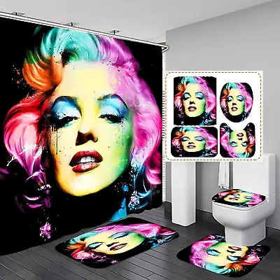 Marilyn Monroe Color Full Style Shower Curtain Or Bathroom Sets • $24.99