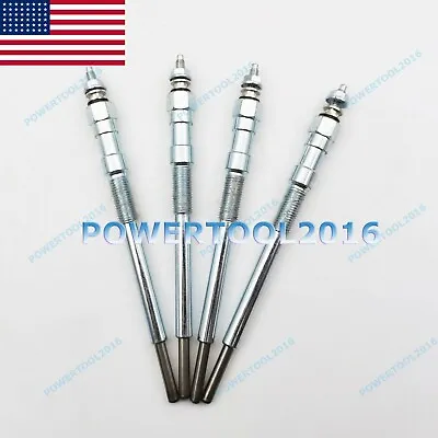 4 Pcs Glow Plug For Bobcat S160 S185 S205 S550 S570 S590 T180 T190 T590 V2607-DI • $65.76