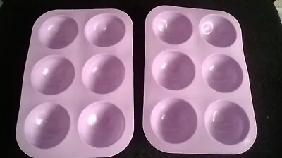 10x 6 Small  Cup Cake Tray's  Non Stick Mould's Makes 60 Cakes • £1.99