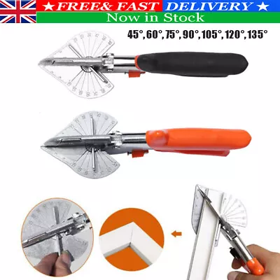£6.55 • Buy Angle Cutter Mitre Shears Gasket Window Cutter Trim Bead Snips Steel Blade Tool