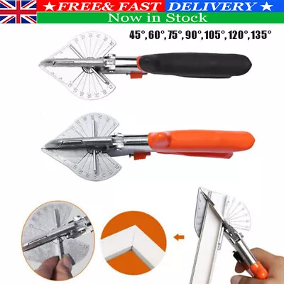 Angle Cutter Mitre Shears Gasket Window Cutter Trim Bead Snips Steel Blade Tool • £6.99