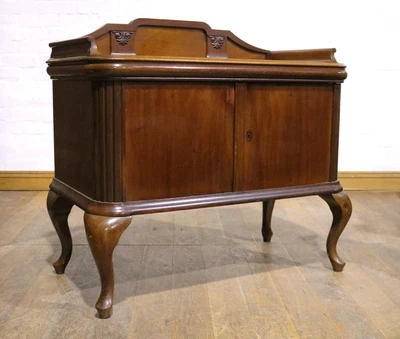 £225 • Buy Antique Double Door Linen Cabinet / Cupboard / Washstand / Console