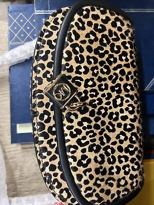 Michael Kors Mila Small Leopard Print Calf Hair Shoulder Bag • $99