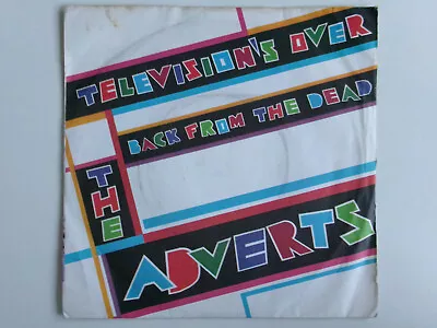 The Adverts Television's Over Rca Victor Pb 5128 Tv Smith Punk • $5.04