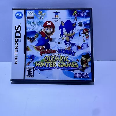 Mario & Sonic At The Olympic Winter Games (Nintendo DS 2009) Complete • $3.99