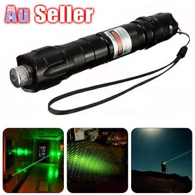 High Power Green Laser Pointer Pen Beam Light 5mW Lazer High Power 532nm New • $19.48