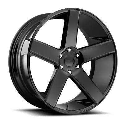 DUB 1PC S216 Baller 24x10 5x5.5 Gloss Black Wheel 24  26mm For Dodge Ram Rim • $564