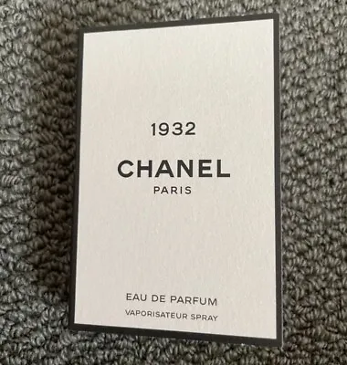 CHANEL Perfume Sample Les Exclusifs 1932 Men's & Women's Fragrance EDP 1.5mL • $20