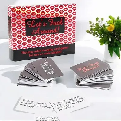 Let's Fool Around Card Game Adult Sex Couples Gift Birthday Party Naughty Fun UK • £7.50