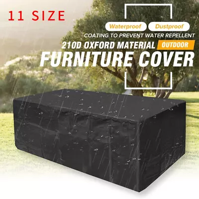 Waterproof Outdoor Furniture Cover UV Garden Patio Table Chair Shelter Protector • $12.55