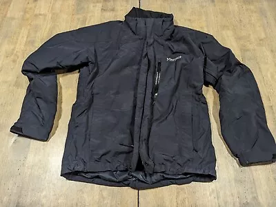 Men's Black Marmot Jacket Size Medium  • $39.99