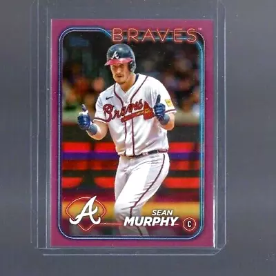 Sean Murphy   ::-::  #13/50  -    2024 Topps Red Framed Card    -   Braves! • $7