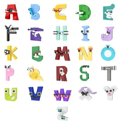 Alphabet Lore The 26 Letters Model Educational Toys Building Kit For Kids • $15.06