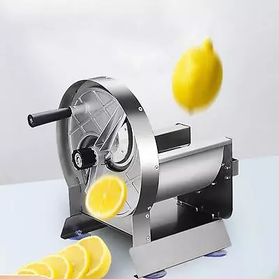 Commercial Manual Fruit Slicer Vegetable Cutter Slicing Machine For Potato • $331.34