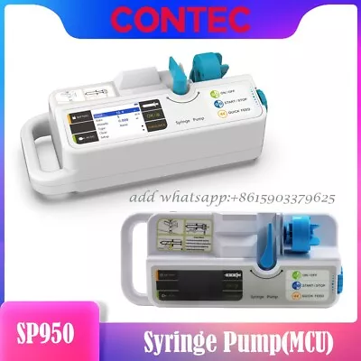 CONTEC SP950 Syringe Pump KVO Injection Equipment Medfusion Machine LCD NEW • $319