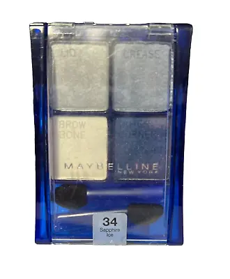 Maybelline Expert Wear Quad #34 Sapphire Ice Blues (1) New/Open • $10.99