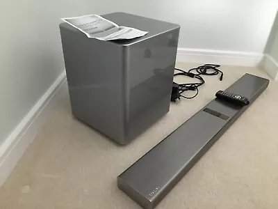 £160 • Buy Samsung HW-F750-F751 Wireless Sound Bar With Subwoofer-Active Speaker System