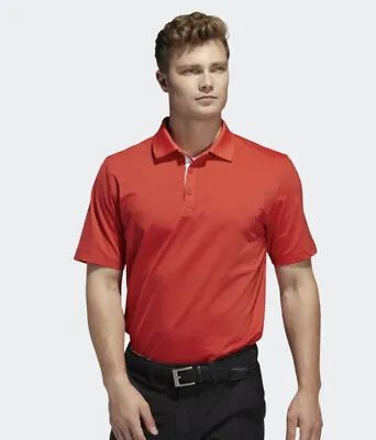 £22.99 • Buy Adidas Adipure Essential Golf Polo Top Shirt Lush Red  Uk Medium Bnwt Fl5558