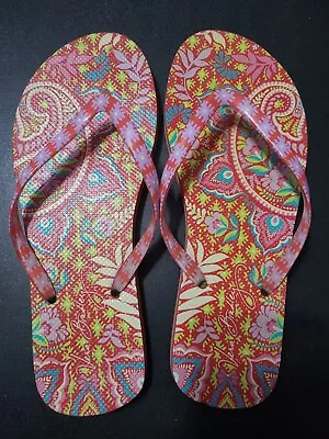 Vera Bradley Flip Flops Large 9-10 Used • $6