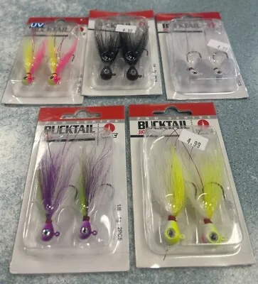 VMC Bucktail Hair Jig 2 Pack (choose Color And Size) • $4.99