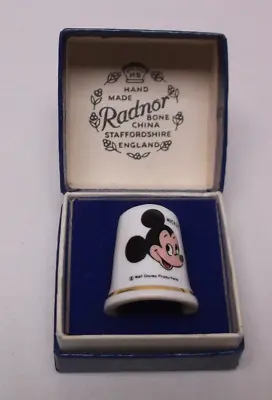Schmid Walt Disney Mickey Mouse Thimble • $9.99