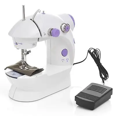 Electric Sewing Machine Multi Function Mini Portable Desktop Tailor Household UK • £12.99